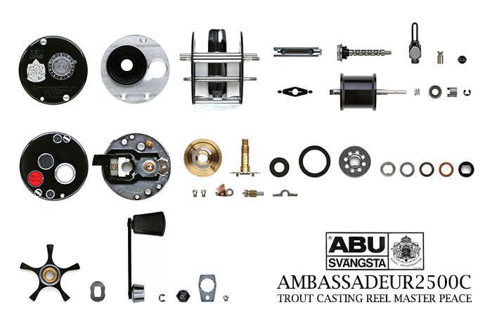 4個まで郵便OK 組み立て品 Ambassadeur 2500C IAR 部品 組立必要